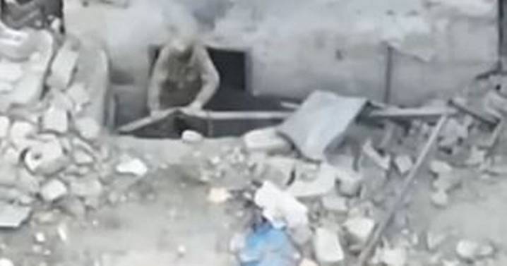 Russian soldiers surrender to Ukraine after huge drone strike destroys hideout