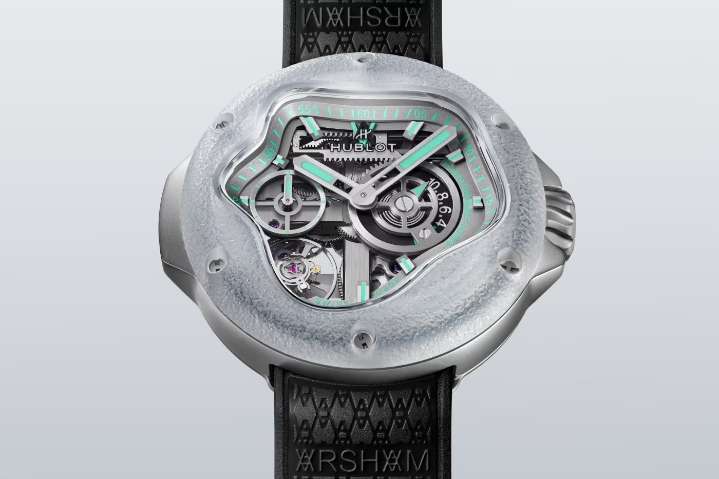 Fluid Time: Hublot and Daniel Arsham Launch the MP