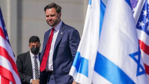 JD Vance arrives in Israel to shore up Gaza's fragile ceasefire