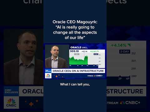 Oracle CEO Magouyrk: 'AI is really going to change all the aspects of our life'