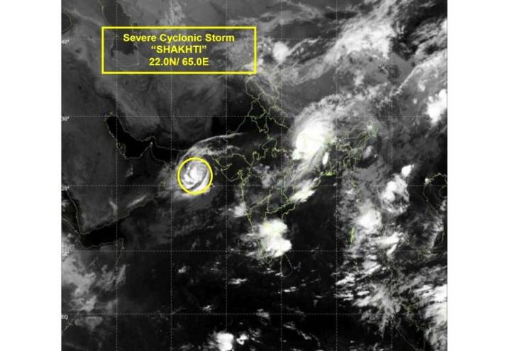 Cyclonic storm Shakhti intensifies, to reach northwest and adjoining west central Arabian sea by Oct 5: IMD
