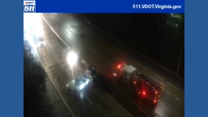 All west lanes closed on I-564 near Gate 3 after a crash in Norfolk