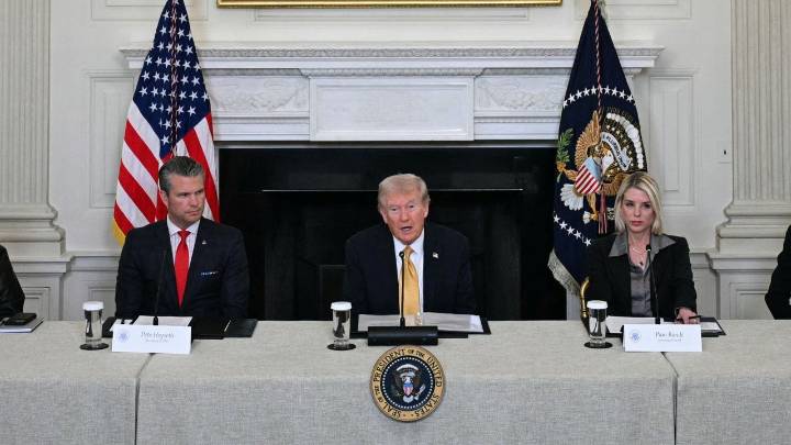 "Nuestro objetivo es eliminarla, no mitigarla": Trump en balance sobre lucha contra amenaza que representan los carteles de la droga