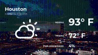 Pronóstico del clima en Houston para este domingo 5 de octubre