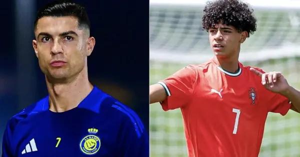 Cristiano Ronaldo Jr debuta con Portugal Sub-16 en victoria internacional