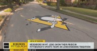 Mt. Lebanon neighborhood shows pride in Pittsburgh sports in unique tradition