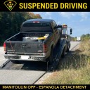 OPP catches suspended driver with improper tires on Highway 17