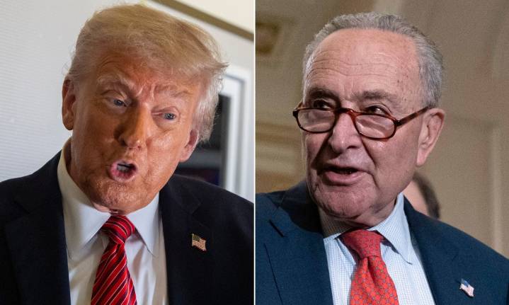 Schumer hits back at Trump over SNAP cut