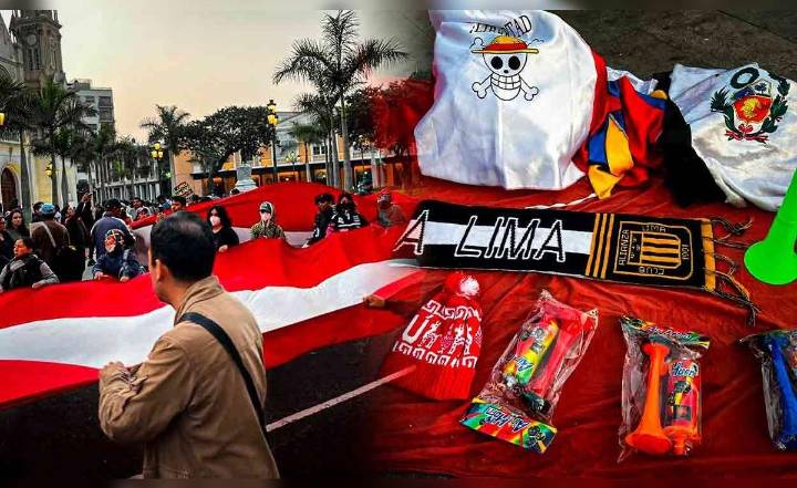 Marcha en el Centro de Lima: así se vivió el comercio ambulatorio con productos desde S/1