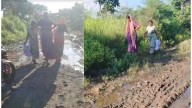 Pregnant woman forced to walk 2 km on muddy road to reach ambulance in Sangareddy