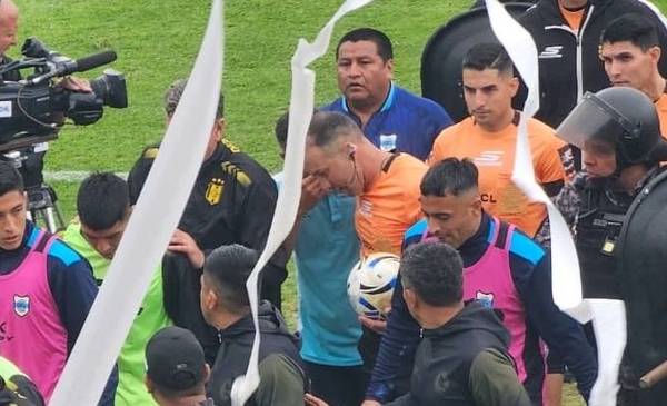 Gimnasia de Jujuy vs. Deportivo Madryn, suspendido por amenazas al árbitro