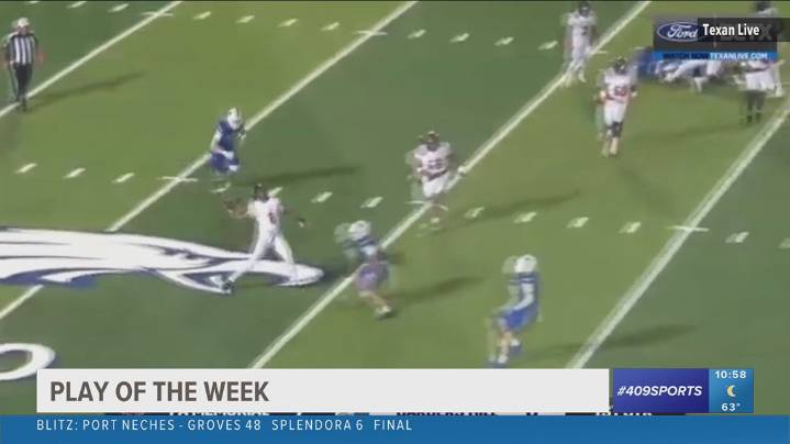 Memorial High School makes  the week 7 Play of the Week