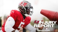 Buccaneers-Saints Injury Report Oct.24: Reddick, Godwin Jr., Irving, Haggard Ruled Out