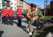 La Ertzaintza homenajea en Zumarraga a Juan José Pacheco Cano, agente asesinado por ETA en 1988