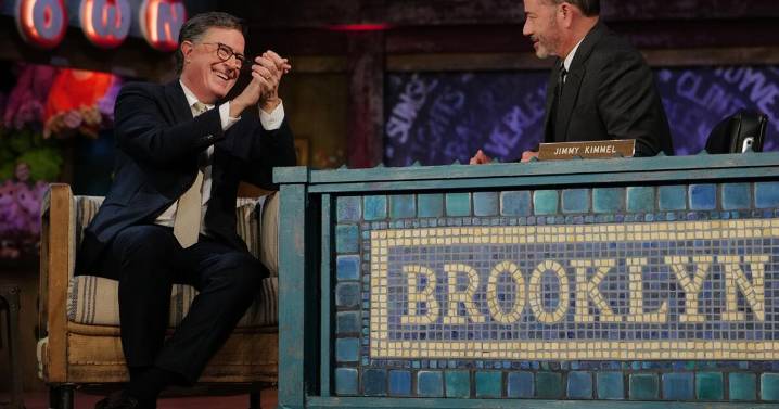 Jimmy Kimmel and Stephen Colbert appear on each other's shows: The 5 best moments