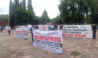Vuelven a manifestarse administrativos y docentes del ITSLP