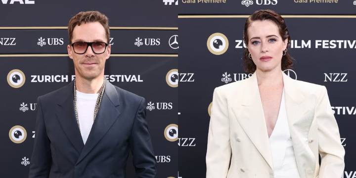 Former Co-Stars Benedict Cumberbatch & Claire Foy Get Honored With Awards at Zurich Film Festival | Benedict Cumberbatch, Claire Foy 