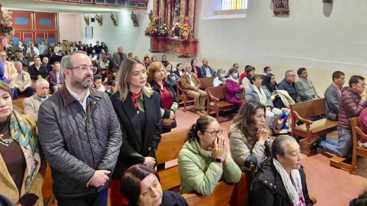 El senador que llegó hasta el santuario de la Virgen del Milagro en Tunja para agradecerle por su intercesión #Tolditos7días