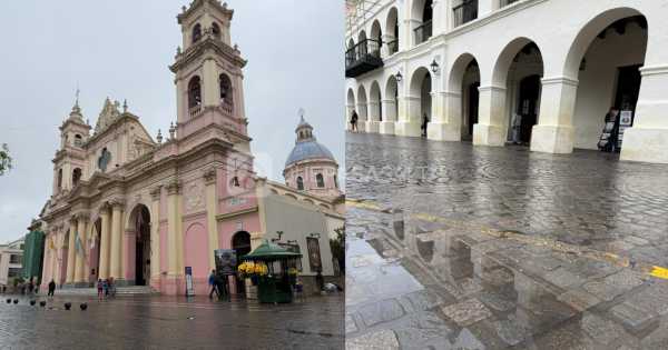 Día otoñal en Salta: amaneció con chubascos y frío, de cuánto será la máxima
