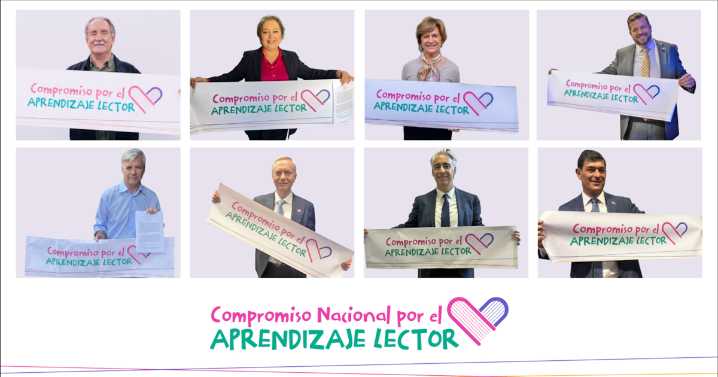 Candidatos presidenciales firman compromiso para garantizar aprendizaje lector en niños