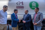 Longaví refuerza su capacidad sanitaria con nuevo camión limpia fosas gracias al apoyo del Gobierno del Maule