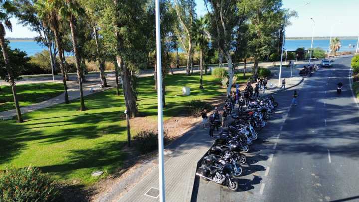 Huelva celebra el espíritu motero en el 9º aniversario del club Alas