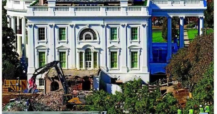 East Wing now fully demolished