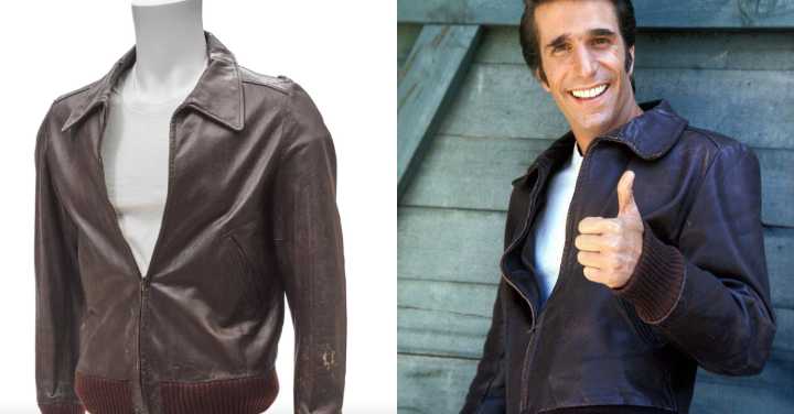 Henry Winkler’s Fonzie Jacket From ‘Happy Days’ Sells For Jaw