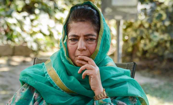 Mehbooba Flays Termination Of Two Employees By J&K LG For Suspected Terror Links