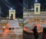 "El pueblo no come símbolos": protestan feministas contra derroche de 500 años