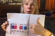 El incómodo video de Karen Reichardt cuando tuvo que pedir que voten por la lista liderada por un narcodiputado