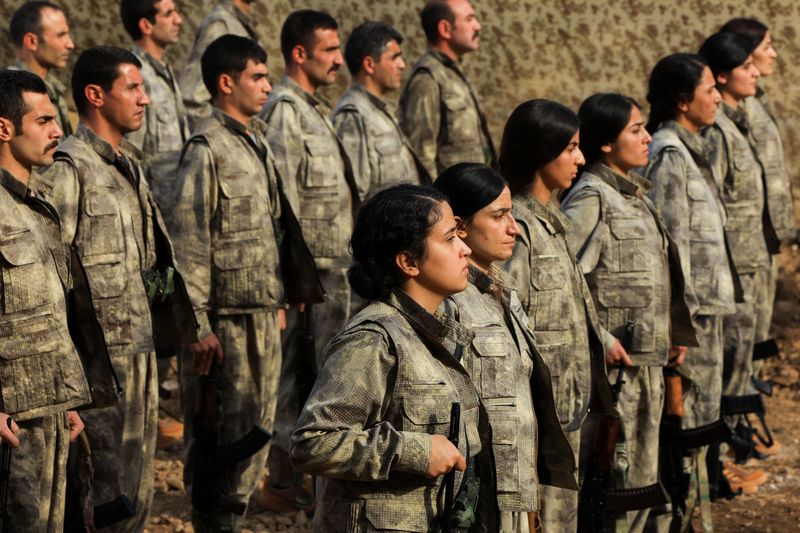 Kurdish PKK militants announce withdrawal from Turkey as part of disarmament