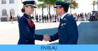 Oficiales de San Javier explican que Leonor sólo hace instrucción si tiene que ser fotografiada