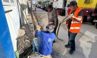 Avanzan trabajos de soterramiento de la red eléctrica en Isla Mujeres