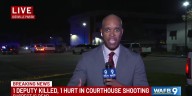 WAFB's Deon Guillory speaks with Iberville Parish president following courthouse shooting