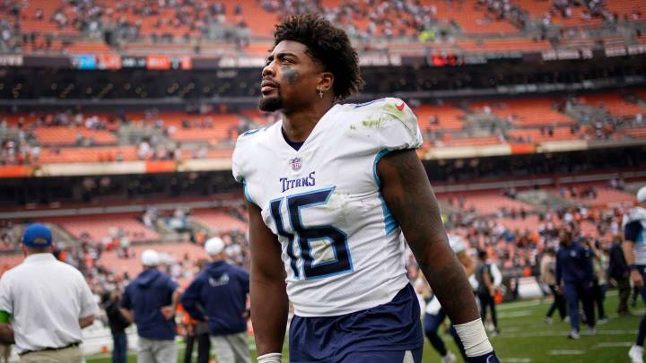Titans waive WR Treylon Burks from injured reserve