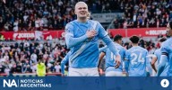 Con gol de Haaland, el Manchester City venció a Brentford y se acercó a la cima de la Premier League