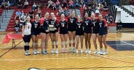 HIGH SCHOOL VOLLEYBALL: Fourth-seeded Sullivan East won all four of its matches in District 1