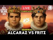 Alcaraz vs Fritz en vivo y en directo por semifinal del Six Kings Slam 2025 vía Netflix: a qué hora juegan, canal que televisa y dónde ver