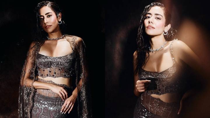 Jonita Gandhi Steals The Show In Shimmery Silver Outfit At Manish Malhotra’s Diwali Bash