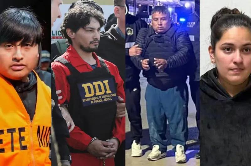 Quién es quién: los roles de los nueve detenidos por el triple crimen de Florencio Varela