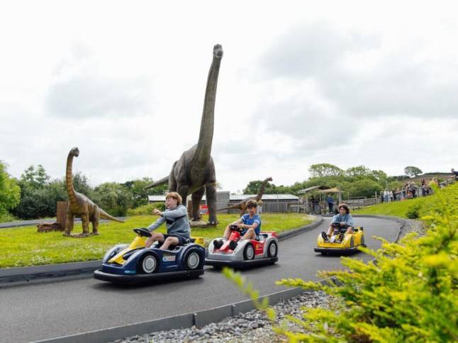 You can buy 90 life-sized dinosaurs and a theme park for just £4,000,000