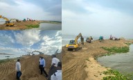 Special drive to widen Adyar river mouth intensified on CM's order