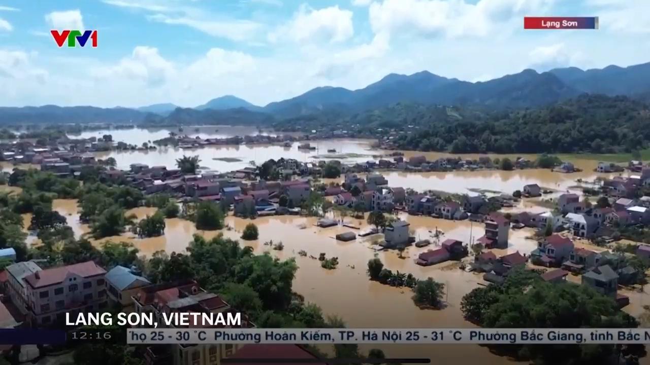 At least three killed, several missing in widespread flooding in northern Vietnam