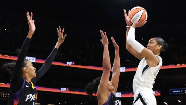 WNBA Finals: A’ja Wilson’s last-second shot gives Aces a 3