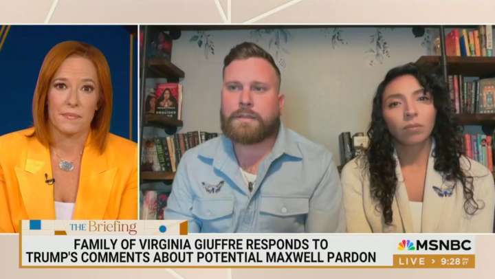 ‘It’s Hurtful’: Brother of Epstein Victim Rips Trump’s Ghislaine Maxwell Remarks