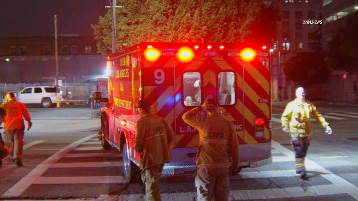 Man found dead in middle of street in downtown L.A.