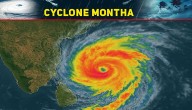 Cyclone Montha: Danger Signal Seven Hoisted At Kakinada Port