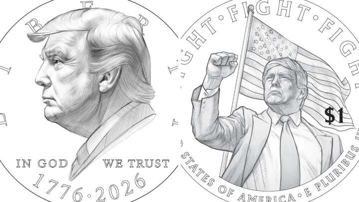 Will the US mint a $1 coin with Trump’s face for the nation’s 250th birthday? It could happen