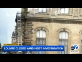Jewelry heist at Louvre took only minutes, authorities say